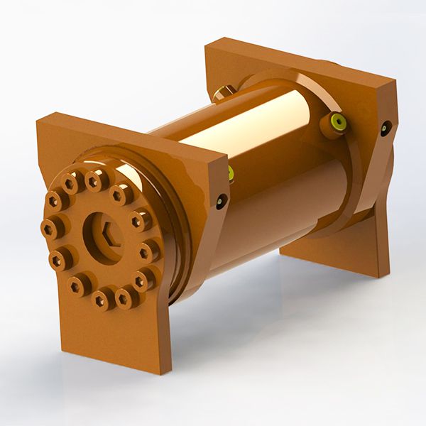 Helical Hydraulic Rotary Actuator, LS5 Series