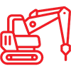 Rock drilling carriages